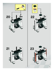 LEGO 8135 instructions page 9 – build guide