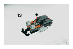 LEGO 8137 instructions page 13 – build guide