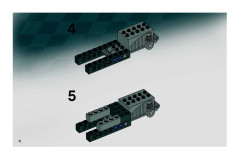 LEGO 8137 instructions page 4 – build guide