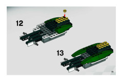 LEGO 8138 instructions page 11 – build guide