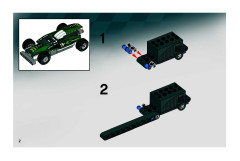 LEGO 8138 instructions page 2 – build guide