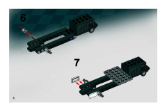 LEGO 8138 instructions page 6 – build guide