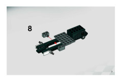 LEGO 8138 instructions page 7 – build guide