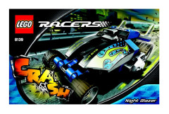 LEGO 8139 instructions page 1 – build guide