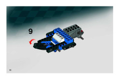 LEGO 8139 instructions page 10 – build guide