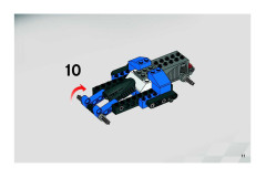 LEGO 8139 instructions page 11 – build guide
