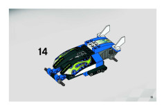 LEGO 8139 instructions page 15 – build guide