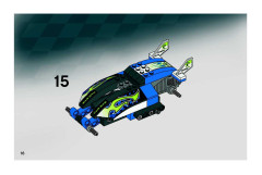 LEGO 8139 instructions page 16 – build guide