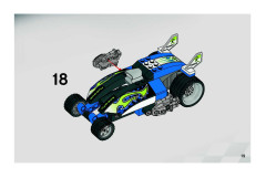 LEGO 8139 instructions page 19 – build guide