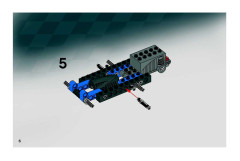 LEGO 8139 instructions page 6 – build guide
