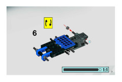 LEGO 8139 instructions page 7 – build guide