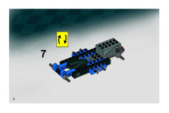LEGO 8139 instructions page 8 – build guide