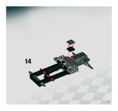 LEGO 8140 instructions page 11 – build guide
