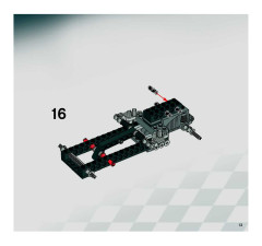LEGO 8140 instructions page 13 – build guide
