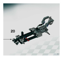 LEGO 8140 instructions page 19 – build guide