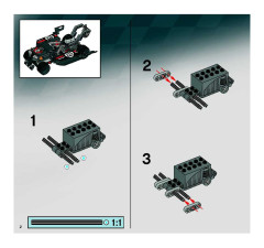 LEGO 8140 instructions page 2 – build guide