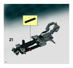 LEGO 8140 instructions page 20 – build guide