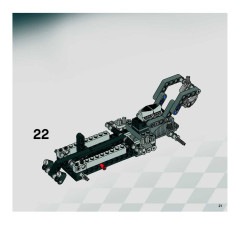 LEGO 8140 instructions page 21 – build guide
