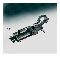 LEGO 8140 instructions page 22 – build guide