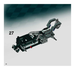 LEGO 8140 instructions page 26 – build guide