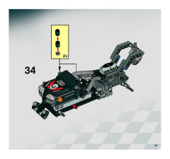 LEGO 8140 instructions page 33 – build guide