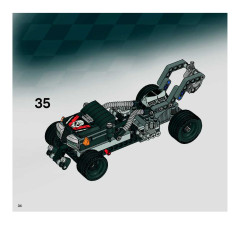 LEGO 8140 instructions page 34 – build guide