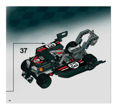 LEGO 8140 instructions page 38 – build guide