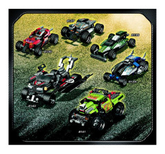 LEGO 8140 instructions page 40 – build guide