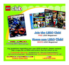 LEGO 8140 instructions page 47 – build guide