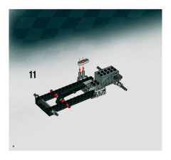 LEGO 8140 instructions page 8 – build guide