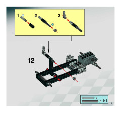 LEGO 8140 instructions page 9 – build guide