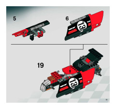 LEGO 8140 instructions page 13 – build guide