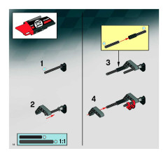 LEGO 8140 instructions page 14 – build guide