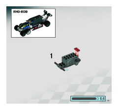 LEGO 8140 instructions page 21 – build guide