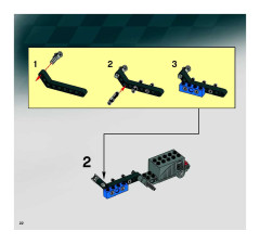 LEGO 8140 instructions page 22 – build guide