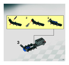 LEGO 8140 instructions page 23 – build guide