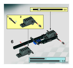 LEGO 8140 instructions page 25 – build guide