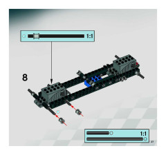 LEGO 8140 instructions page 27 – build guide