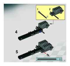 LEGO 8140 instructions page 3 – build guide