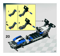 LEGO 8140 instructions page 37 – build guide