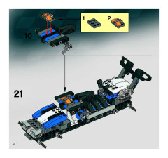 LEGO 8140 instructions page 40 – build guide