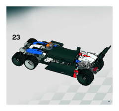 LEGO 8140 instructions page 43 – build guide