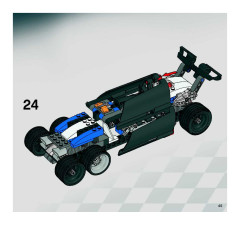 LEGO 8140 instructions page 45 – build guide