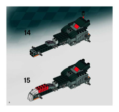 LEGO 8140 instructions page 8 – build guide