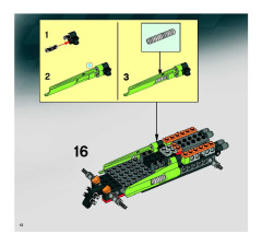 LEGO 8141 instructions page 12 – build guide