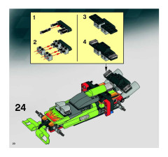 LEGO 8141 instructions page 20 – build guide