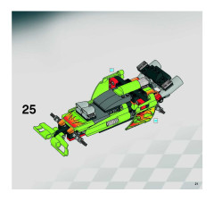 LEGO 8141 instructions page 21 – build guide