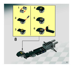 LEGO 8141 instructions page 29 – build guide