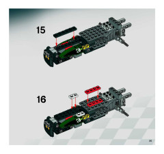 LEGO 8141 instructions page 35 – build guide
