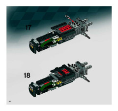 LEGO 8141 instructions page 36 – build guide
